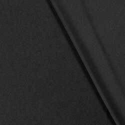 Funktions und Badeanzugstoff Uni - schwarz