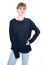 Romanit Jersey "Punta di Roma" *Marie* Uni - nachtblau