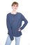 Romanit Jersey "Punta di Roma" *Marie* Uni - antikjeansblau