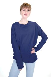 Romanit Jersey "Punta di Roma" *Marie* Uni - dunkelblau