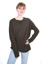 Romanit Jersey "Punta di Roma" *Marie* Uni - dunkeloliv
