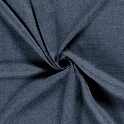 Interieurstoff Panama Uni - jeansblau