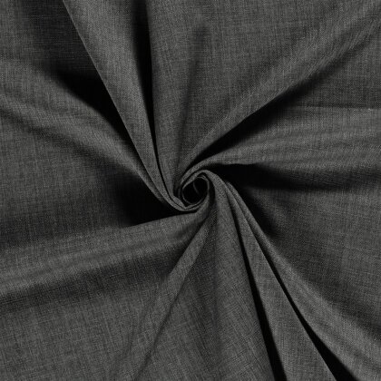 Interieurstoff Panama Uni - graphitgrau