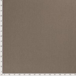 Interieurstoff Leinen-Optik Uni - taupe