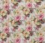 Interieurstoff Aquarell Blumen Leinen Optik