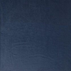 Dekostoff Samt - dunkel jeansblau