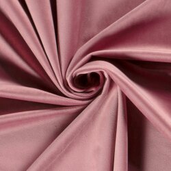 Dekostoff Samt Uni - blassantikpink