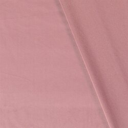 Dekostoff Samt Uni - blassantikpink