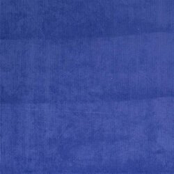 Feincord *Mila* Uni - royalblau