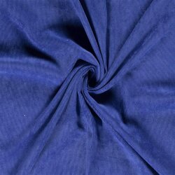 Feincord *Mila* Uni - royalblau