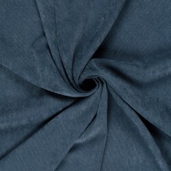 Feincord *Mila* Uni - stahlblau