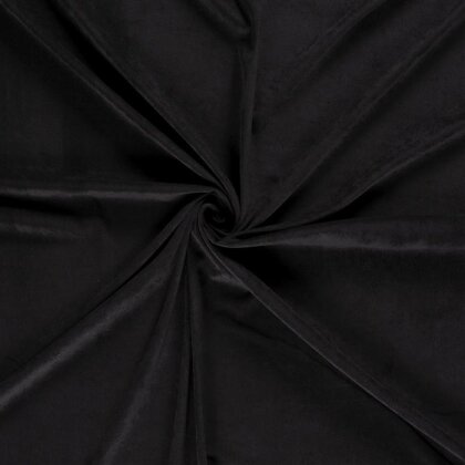 Feincord *Mila* Uni - schwarz