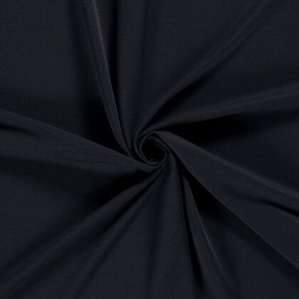 Gabardine Bi-Stretch Uni - blauschwarz