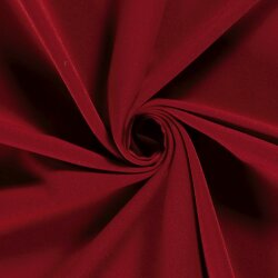 Gabardine Bi-Stretch Uni - karminrot