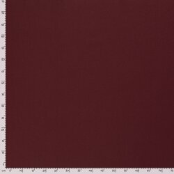 Gabardine Bi-Stretch Uni - dunkelweinrot