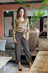 Gabardine Bi-Stretch Uni - espresso