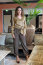Gabardine Bi-Stretch Uni - espresso