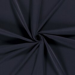 Gabardine Bi-Stretch Uni - nachtblau