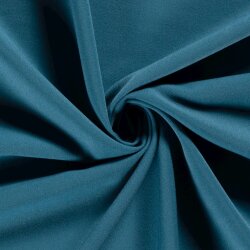 Gabardine Bi-Stretch Uni - dunkeltürkis