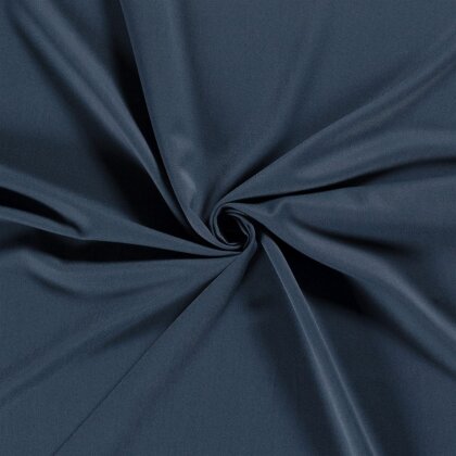 Gabardine Bi-Stretch Uni - stahlblau