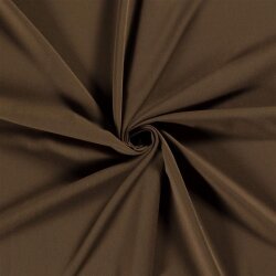 Gabardine Bi-Stretch Uni - schokolade