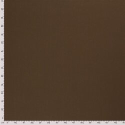 Gabardine Bi-Stretch Uni - schokolade