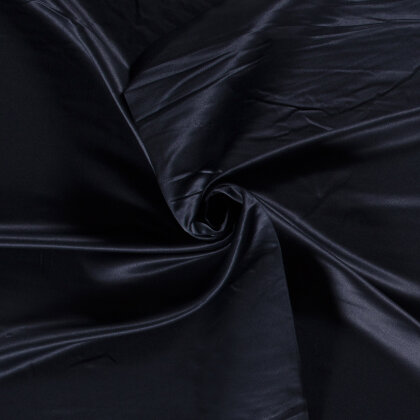 Satin "Duchesse" Uni - nachtblau