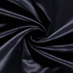 Satin "Duchesse" Uni - nachtblau