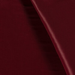 Satin "Duchesse" Uni - weinrot
