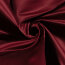 Satin "Duchesse" Uni - weinrot