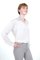 Satin "Duchesse" Uni - weiß