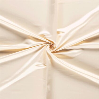 Satin "Duchesse" Uni - elfenbein