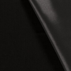 Satin "Duchesse" Uni - schwarz