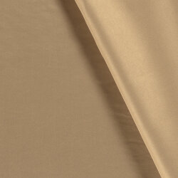 Satin "Duchesse" Uni - beigebraun