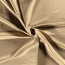 Satin "Duchesse" Uni - beigebraun
