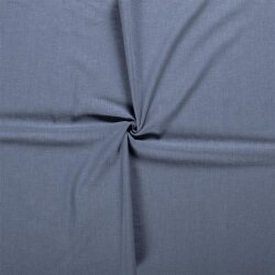 Leinen Stoff *Lara* vorgewaschen - schattenblau