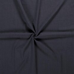 Leinen Stoff *Lara* vorgewaschen - dunkelantikblau