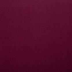 Leinen Stoff *Lara* vorgewaschen - antiweinrot