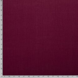 Leinen Stoff *Lara* vorgewaschen - antiweinrot