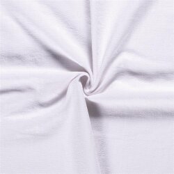 Leinen Stoff *Lara* vorgewaschen – weiss