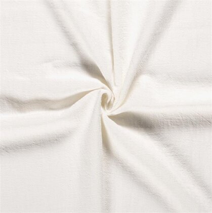 Leinen Stoff *Lara* vorgewaschen - creme