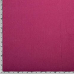 Leinen Stoff *Lara* vorgewaschen Uni - himbeere