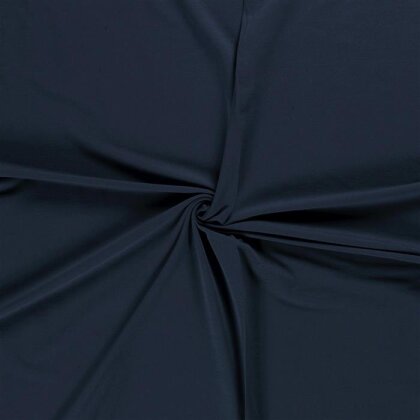 French Terry Premium *Marie* Uni - stahlblau