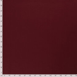 French Terry Premium *Marie* Uni - weinrot