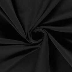 French Terry Premium *Marie* Uni - schwarz