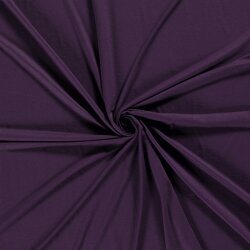 Viskose Jersey Medium Uni – aubergine