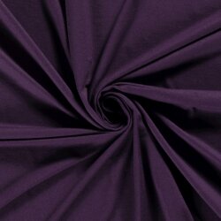 Viskose Jersey Medium Uni – aubergine