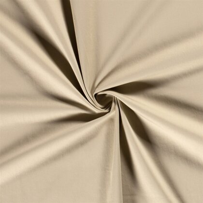 Baumwollköper Stretch Uni - beige