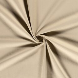 Baumwollköper Stretch Uni - beige
