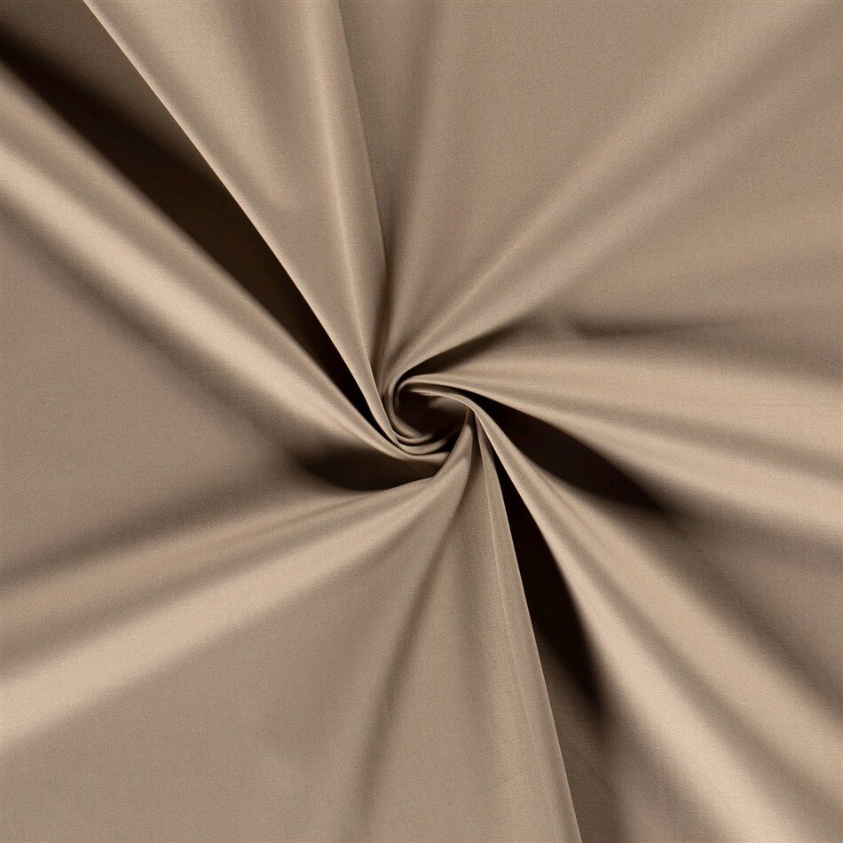 Baumwollköper Stretch Uni - eiche